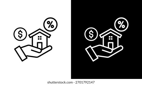 Diseño de conjunto de iconos blancos de carcasa Accesible