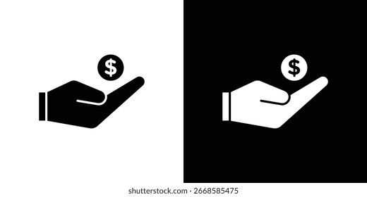 Affordable icon, vector flat icon. Flat illustration.