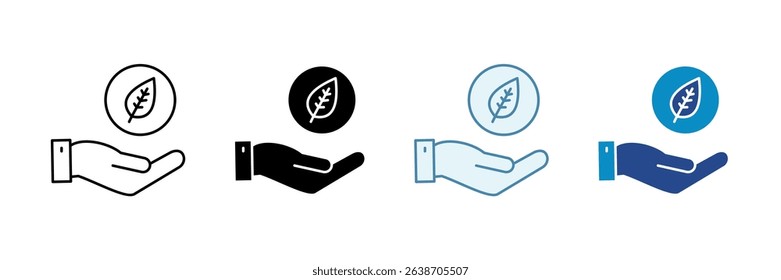 Afforestation Icon Set Multiple Style Collection