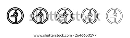 Afghan afghani currency icon flat simple outline logo