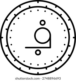 Afghan Afghani Illustration vector Icon Design