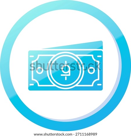 Afghani Line vector Icon Design