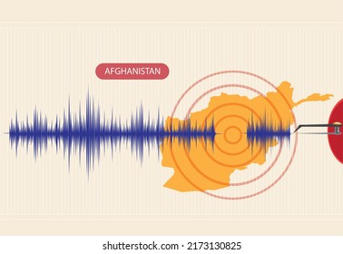 Afghanistan Earthquake Or Balst Recorded On A Seismometer 