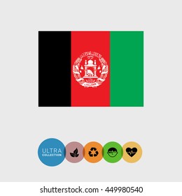 Afghanistan flag