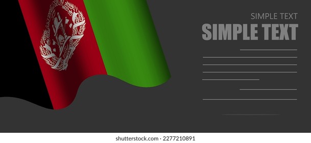 afghanistan flag banner rectangle background,afghanistan dark mode black tone wallpaper,website banner afghanistan black and white tone with grey text.