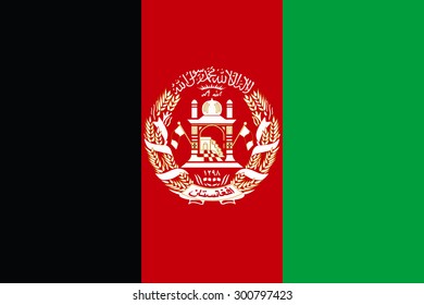 afghanistan flag vector