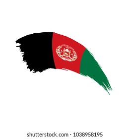 Afghanistan flag, vector illustration