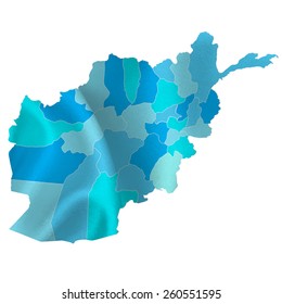 Afghanistan map countries
