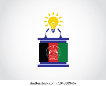 Afghanistan Podium Speech