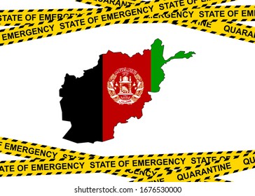 Afghanistan quarantine and extraordinary emergency measures under pandemic virus.