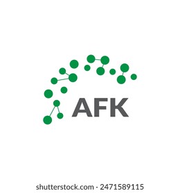 AFK-Buchstaben-Logo-Design auf weißem Hintergrund. Kreatives modernes AFK-Buchstaben-Logo-Design. Vektorgrafik-Design.
Letters AFK, AFK-Logo Vektorgrafik Vorlage. 