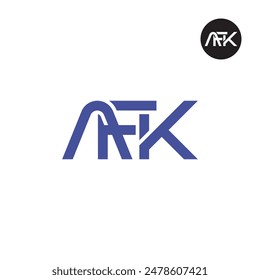 AFK-Logo-Buchstabe Monogramm Design