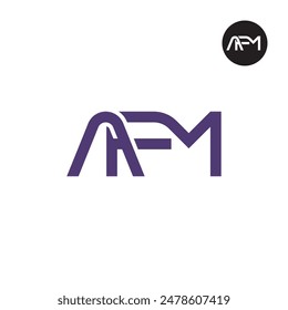 AFM Logo Letter Monogram Design
