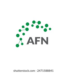 AFN letter logo design on white background. Creative  modern AFN letter logo design. Vector design.
Letters AFN, AFN logo  vector template.
