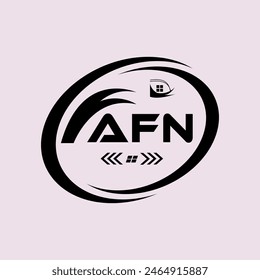 AFN letter logo design. AFN  Simple and modern logo. AFN luxurious Alphabet logo Design. -vector Illustration
