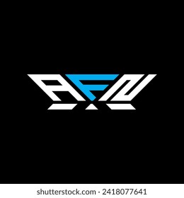 AFN letter logo vector design, AFN simple and modern logo. AFN luxurious alphabet design  