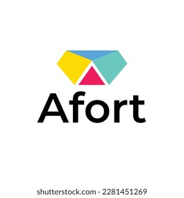 Afort Minimal Logo Design Template