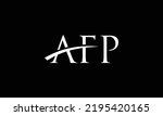 AFP letter technology logo design.AFP creative initials monogram vector letter logo concept. AFP letter initial minimalist vector design.