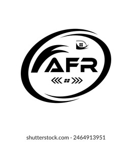 AFR letter logo design. AFR Simple and modern logo. AFR luxurious Alphabet logo Design. -vector Illustration