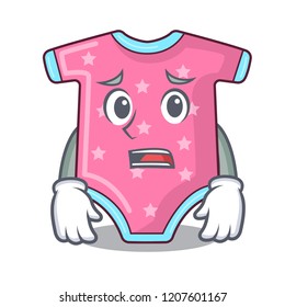 Afraid cartoon baby clothes for the newborn