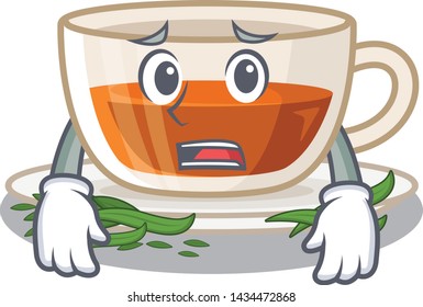 Afraid darjeeling tea in the character bottle