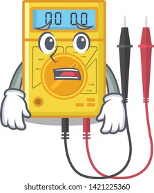 Afraid digital multimeter toys in cartoon shape
