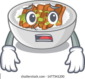 Afraid donburi is cooked in a skillet