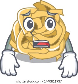 Afraid fettuccine is cooked in character pan