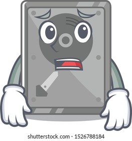 Afraid internal hard drive above character table