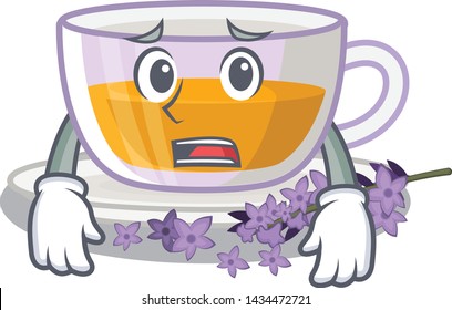 Afraid lavender tea in the character fridge