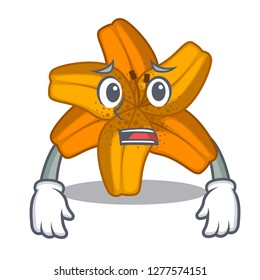Afraid lily tiger flower in cartoon tree