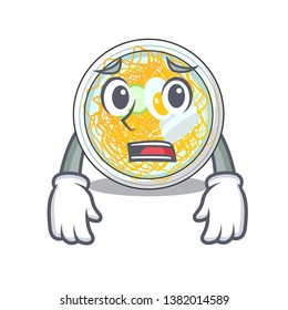Afraid naengmyeon isolated with in the character
