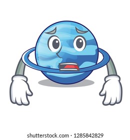 Afraid planet uranus in the cartoon form