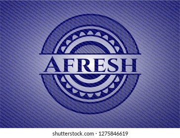 Afresh with jean texture