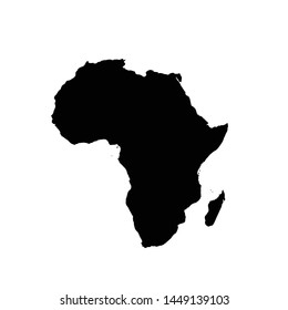 Africa Abstract Maps Logo Template