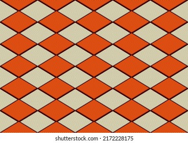africa abstract seamless pattern, geometric shape, tribal textile art, hand-draw background vibrant colors, fashion artwork for Fabric print, clothes, scarf, shawl, carpet