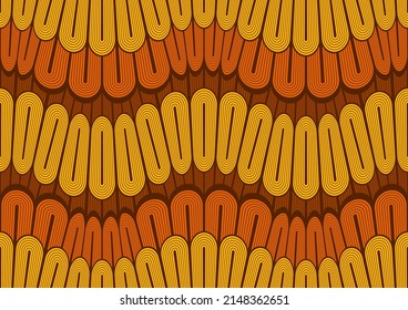 Africa Abstract Seamless Pattern, textile art, straight line, doodle art image and background, fashion artwork for print, vector file eps10.