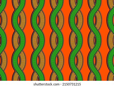Africa Resumen Patrón sin Marea, arte textil, imagen y fondo, arte de moda para impresión, archivo vectorial eps10.