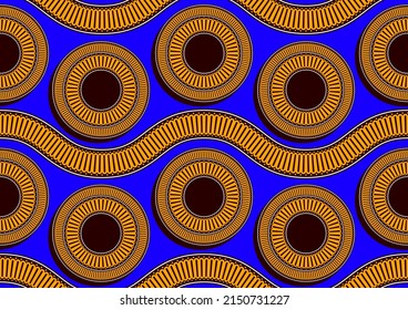 Africa Abstract Seamless Pattern, textile art, image and background, fashion artwork for print, vector file eps10.