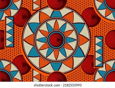 africa abstract seamless pattern, tribal textile art, hand-draw background vibrant colors, fashion artwork for Fabric print, clothes, scarf, shawl, carpet, kerchief, handkerchief vector file.