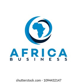 Africa Business Logo Stock Vector (Royalty Free) 1094432147 | Shutterstock