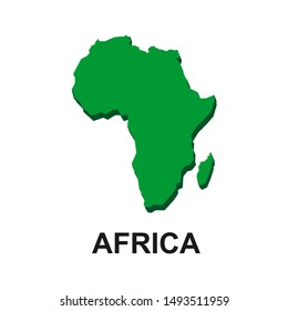 Africa Continent Clipart Illustration Vector