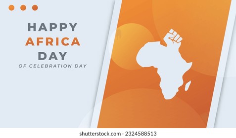 Africa Day Celebration Vector Design Illustration for Background, Poster, Banner, Advertising, Greeting Card