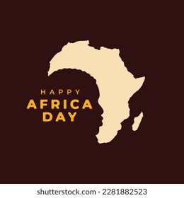 Africa day celebrations design template.