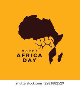 Africa day celebrations design template.