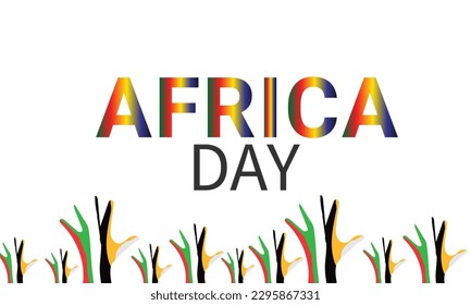 Africa Day. Template for background, banner, card, poster. vector illustration.