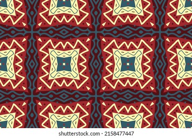 Africa Fabrics Stunning geometric background.
contemporary tribal style seamless pattern. ethnic graphic design print. Tribal African Inspired. carpet,wallpaper,wrapping,embroidery style