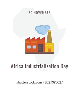 Africa industrialization day, Vector illustration design.

