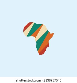 Africa Logo Design Vector Illustration