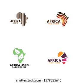 Africa Logo Design Vector Template